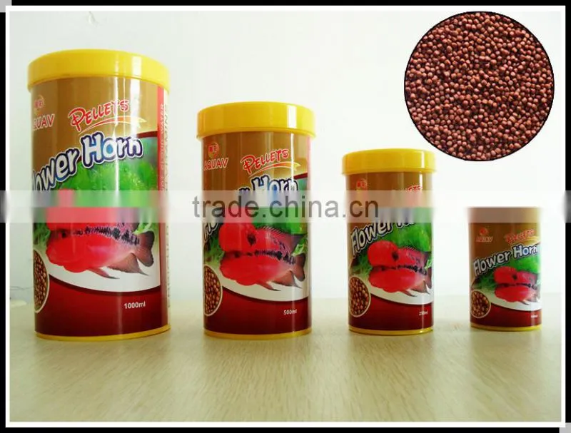 AQUAV Flower horn pellets/Flower horn fish food
