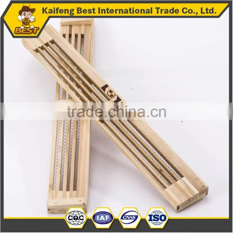 2016 new style beekeeping wooden bee pollen trap