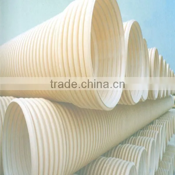 Agricultural Irrigation PVC-U double-wall corrugated pipe