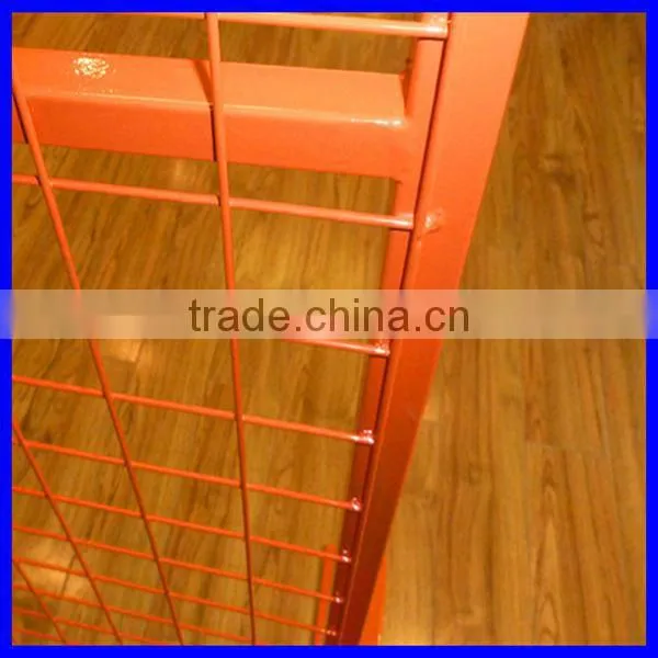 Ca-Type Temporary Fence Panels 4mm Wire 50mm by 150mm Mesh Hole Size Yellow Portable Fence