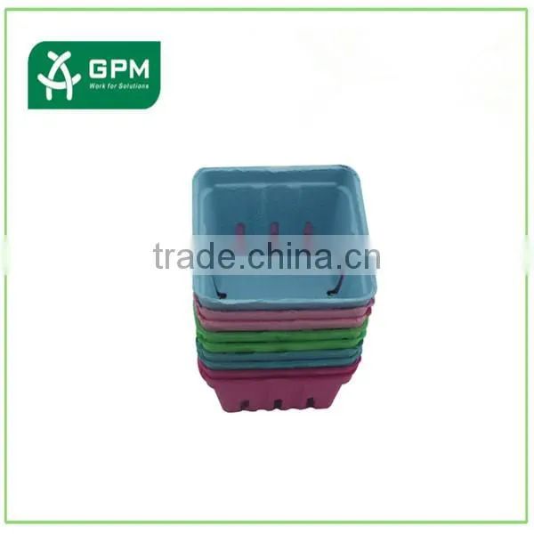 Eco-friendly paper pulp butterfly fruit tray