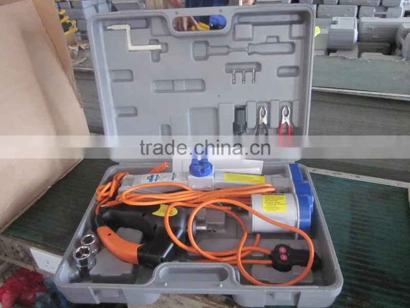 Electric Jack With Impact Wrench 2T Capacity 12-35cm
