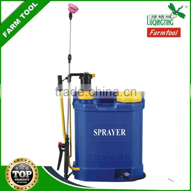 Agricultural Knapsack Battery and manual Sprayer Agricultral /2 in 1 sprayer