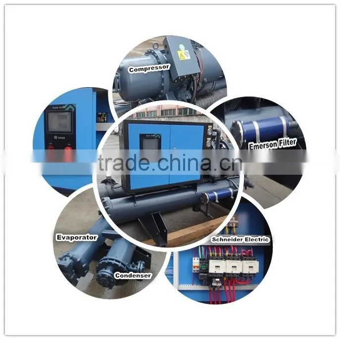 Water Cooled Type Screw Chilled Water Unit 60HP