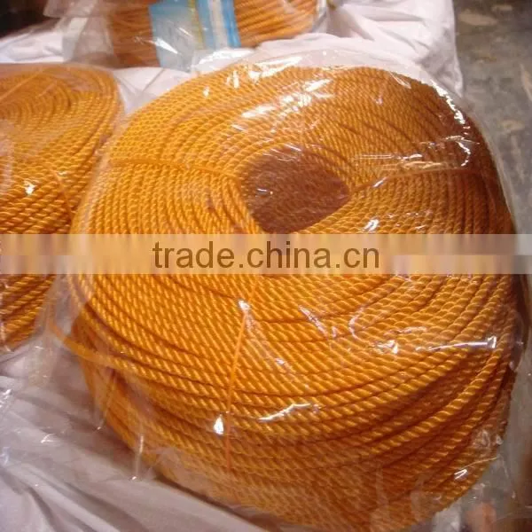 Good abrasion resistance pe rope in many colors