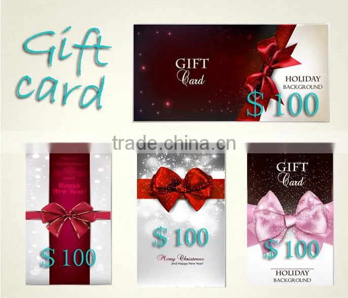 Holiday gift voucher/gift card