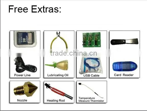 China manufacturer cheap price high precision automatic 3D printer with Chinese and English control