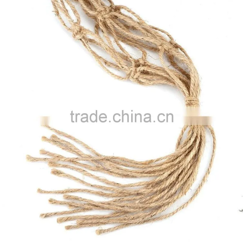 Plant Hanger Macrame for Indoor Outdoor Balcony Ceiling Patio Deck Round and Square Pots