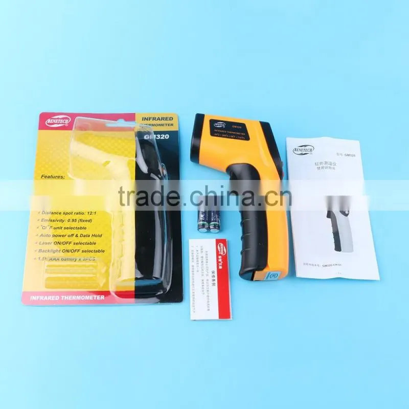 Laser LCD Digital IR Infrared Thermometer Temperature Meter Gun Point -50~330 Degree Non-Contact Thermometer
