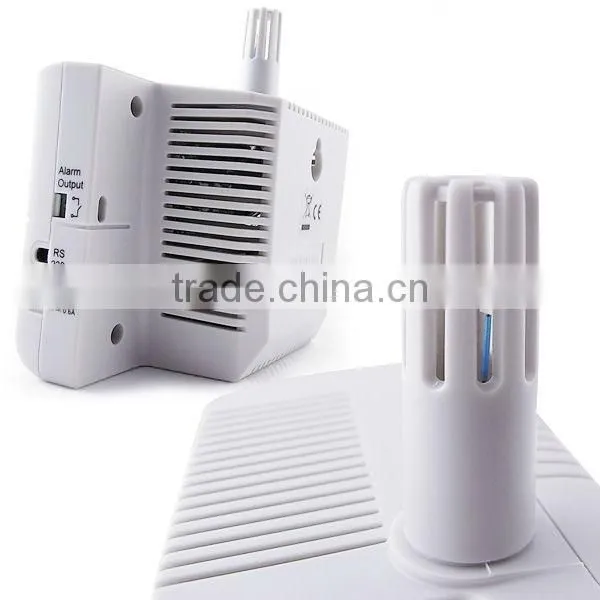 Wall Mount Indoor Air Quality Temperature RH Carbon Dioxide CO2 Monitor Sensor Detector Controller 0~2000ppm Range