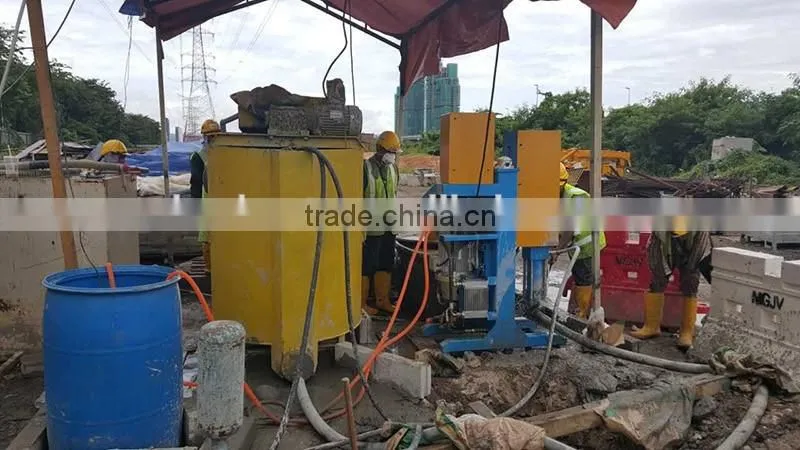 LDH75/100 PI-E vertical sand cement injection grout pump machine
