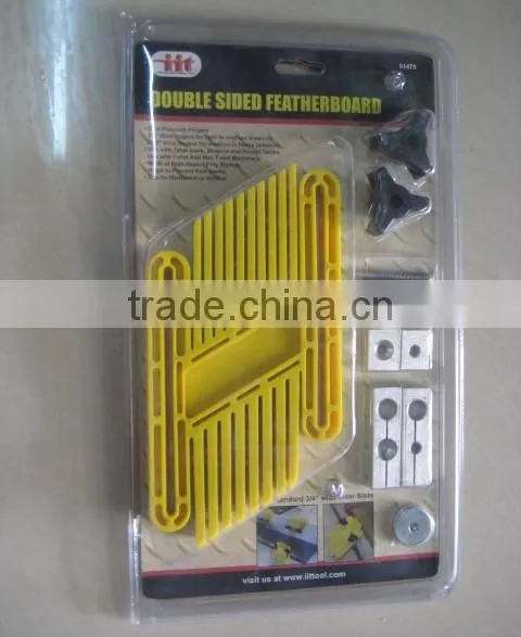 China factory sale plastic Double sided feather board with custom logo