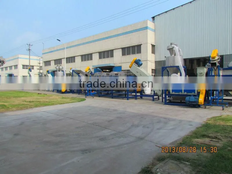 PE PP film recycling plant with CE certificate