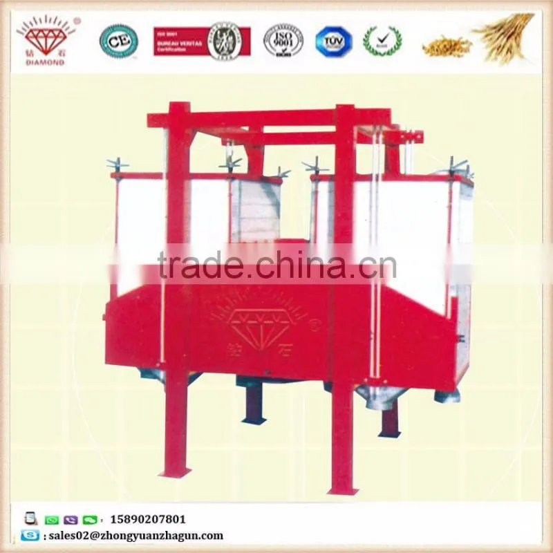 Double-bin grain flour mill plansifter flour mill sieve