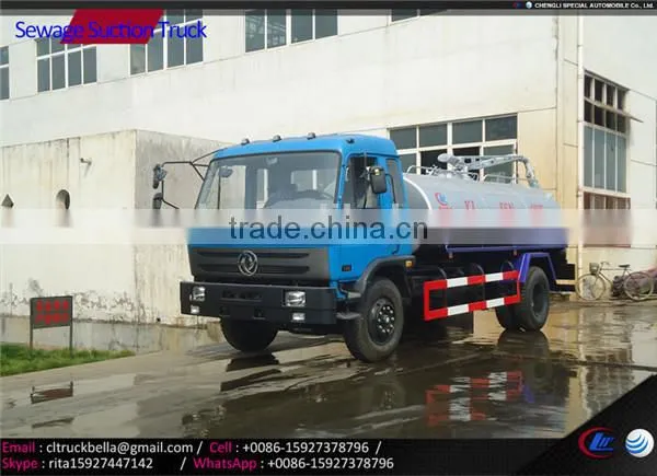 8m3 DONGFENG septic vacuum truck , septic tank trucks for sale