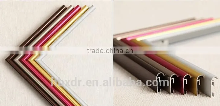 aluminum profile manufacture good price brushed aluminum photo frame price