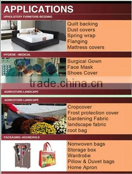 Thermal insulation 100% polypropylene spunbond non-woven fabric for Agriculture