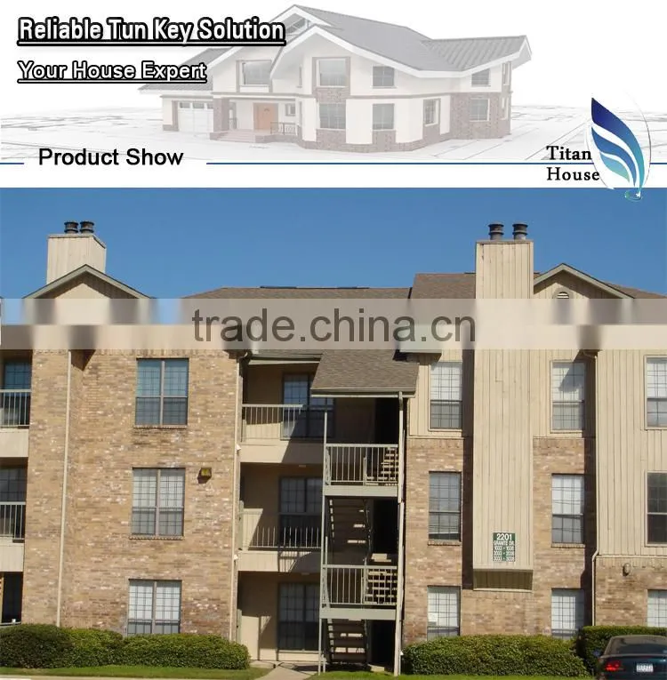 Prefabicated Apartment, Steel Structure Apartment, Steel Apartment Building