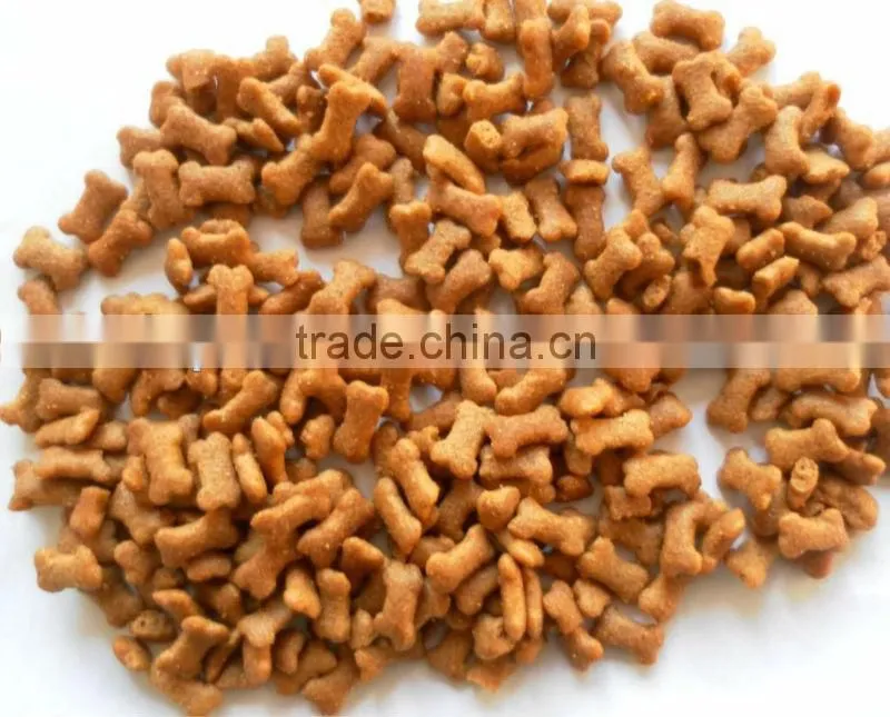 bone shape dog food