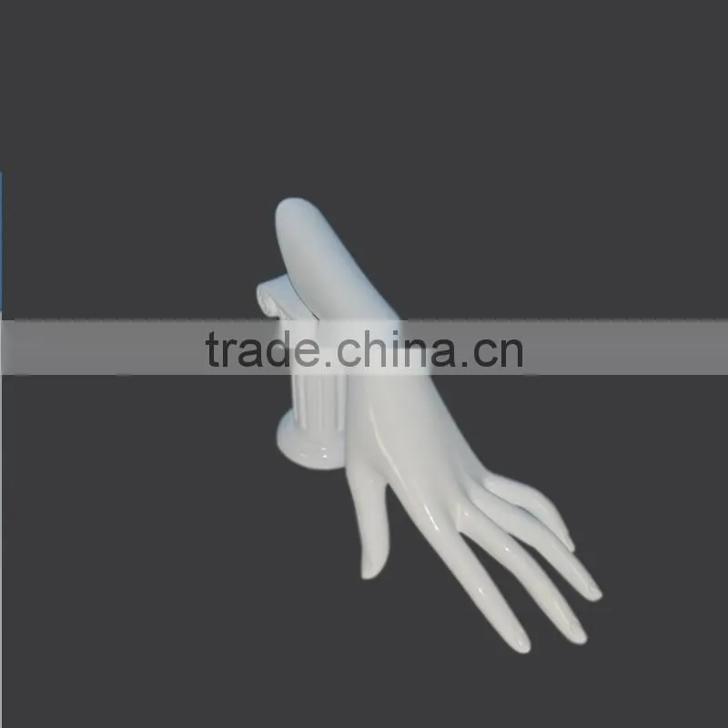 Vintage wooden mannequin hand for jewelry display
