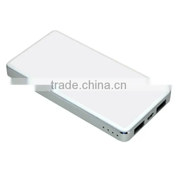 2015 new arrival fashion DIY sublimation power bank