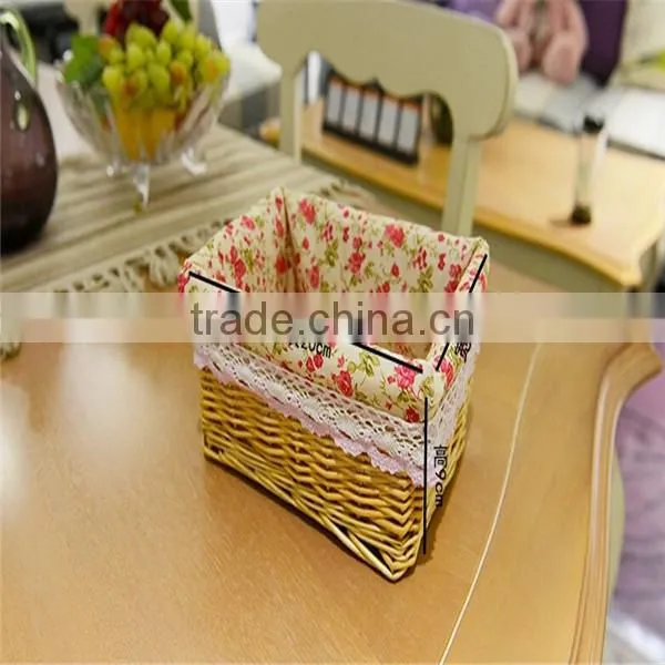 Classics Hand-Woven 2-Pack storage wicker Baskets
