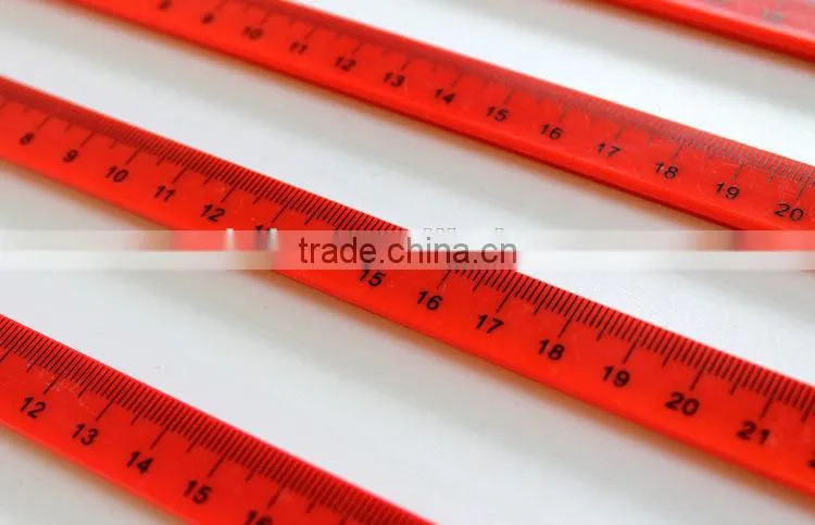 Strip Shape and Speaker Magnet Application Colorful Strong Whiteboard magnet with scale/ measurement, magnetic ruler