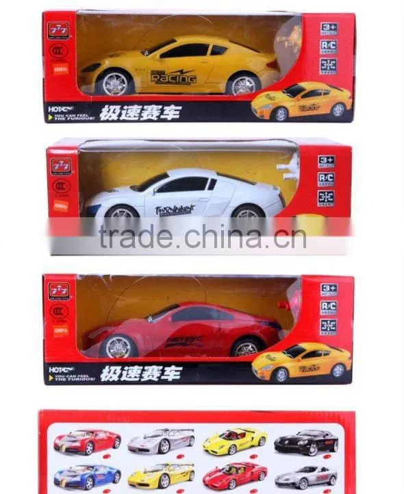 Supply fashion plastic remote sports car stock small order