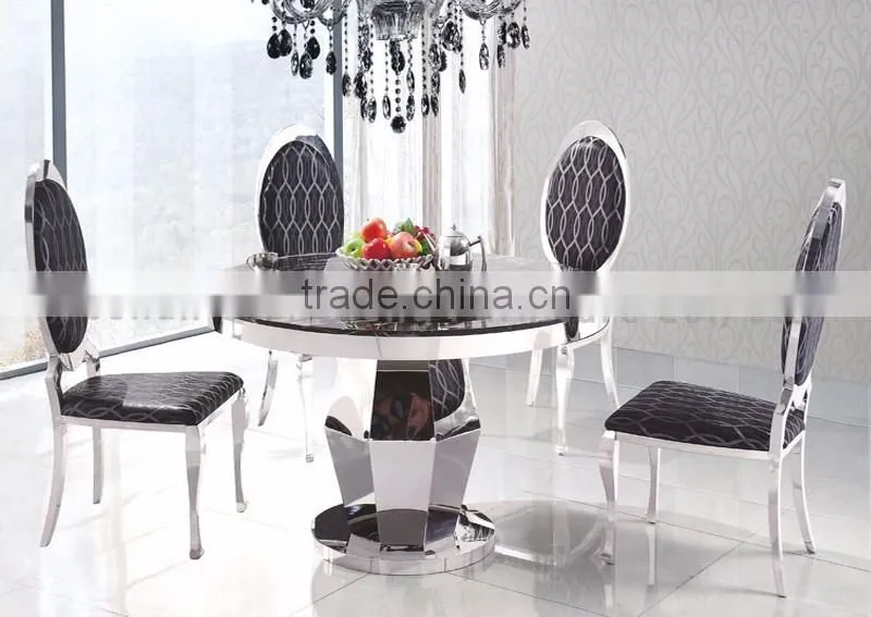 Foshan round dining table marble india for wholesale