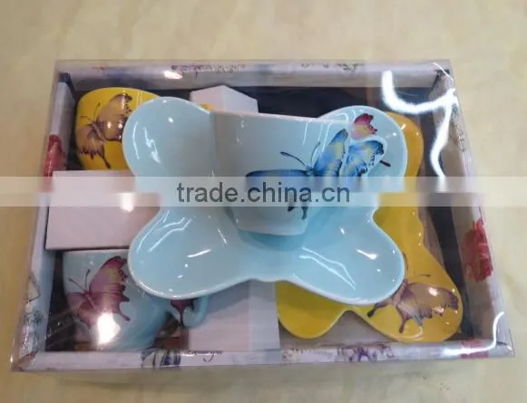 NEW BONE CHINA CUP AND SAUCER