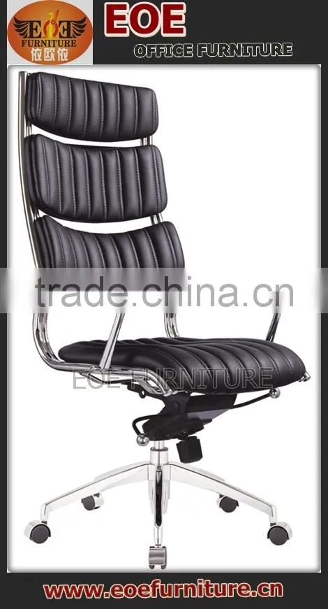 factories in china pu/pvc leather metal frame office chair