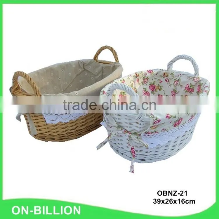 Wholesale promotional wicker gift baskets in bulk