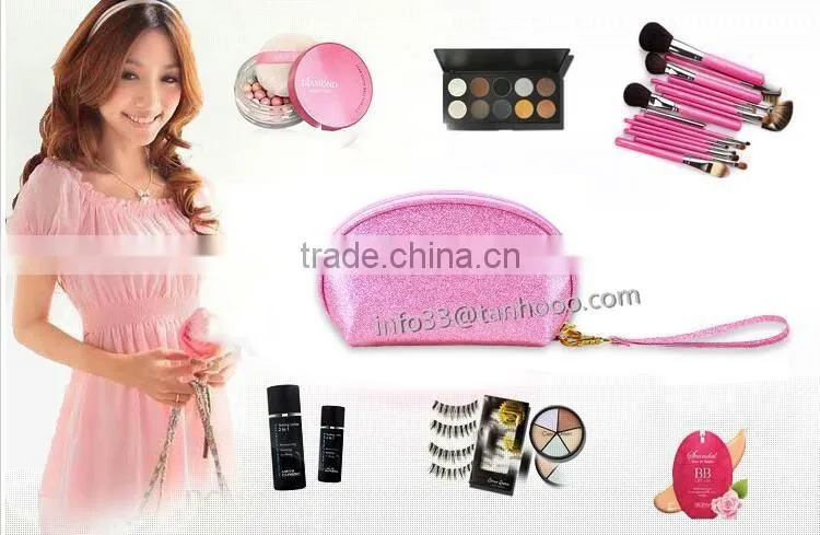 bulk cosmetic bags cheap wholesale makeup bags manufacturer customized the pink cosmetic bag
