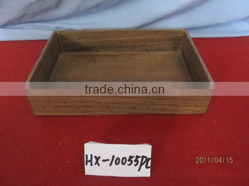 wholesale multi-purpose wooden tray for fruit