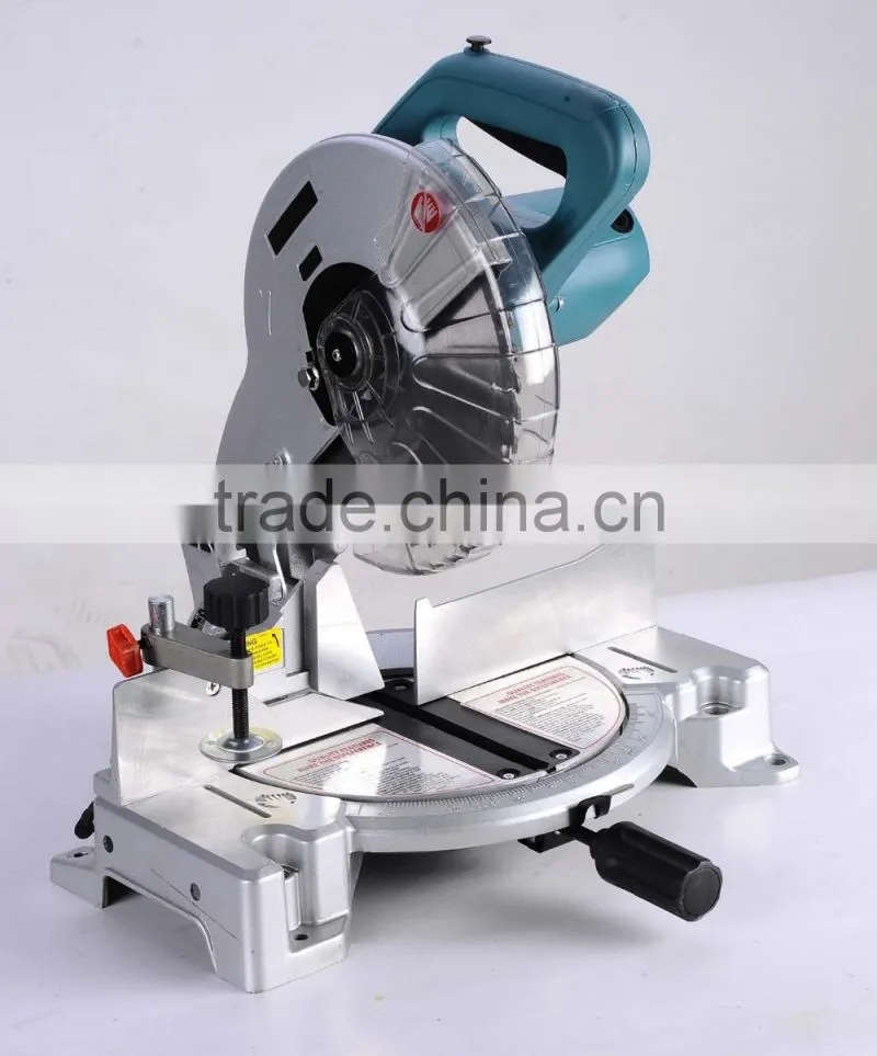 255mm 10in 1650w Power Wood/Aluminum Cutting Cut Off Machine Portable Electric Compound Bench Miter Saw