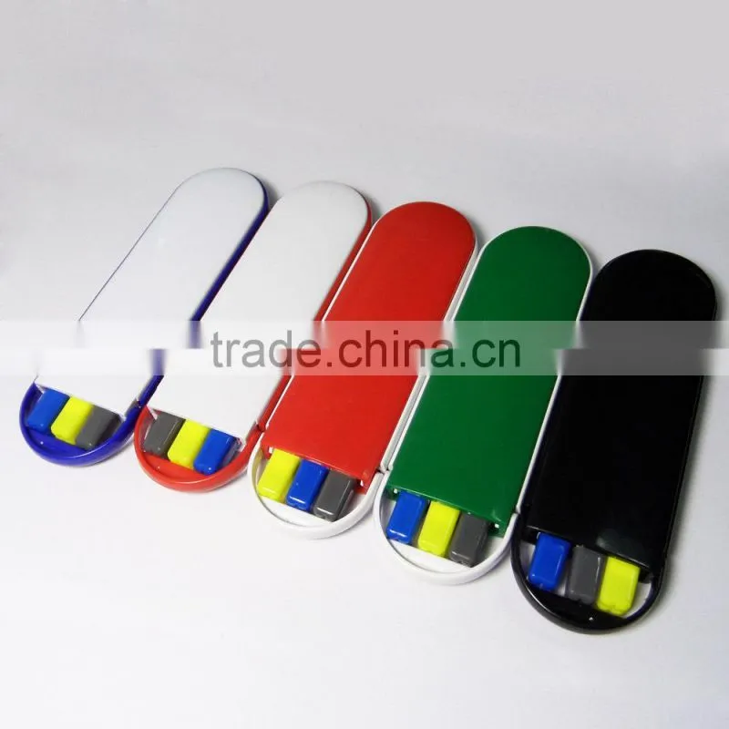 2014 promotional 3 in 1 highlighter pencil pen set