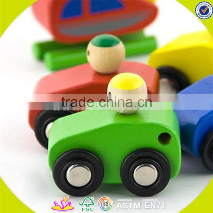 Wholesale fashionable children wooden parking lot toy funny wooden parking lot toy role play wooden parking lot toy W04B021