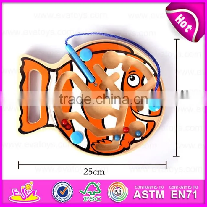 2016 new design wooden bead maze toy,popular baby wooden bead maze toy,wholesale kids wooden bead maze toy W11H011