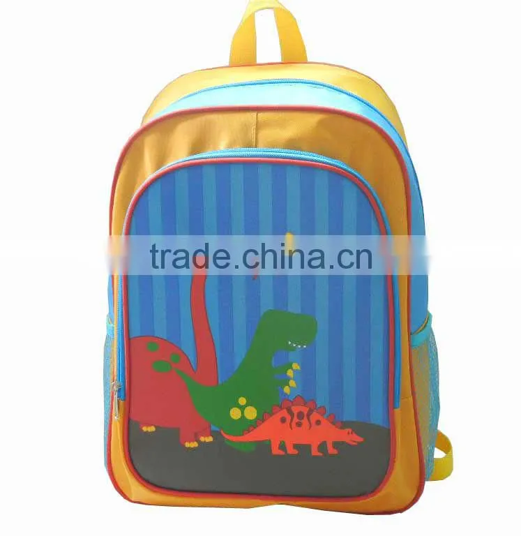 New Style Cartoon School Backpack For Kids With Polyester