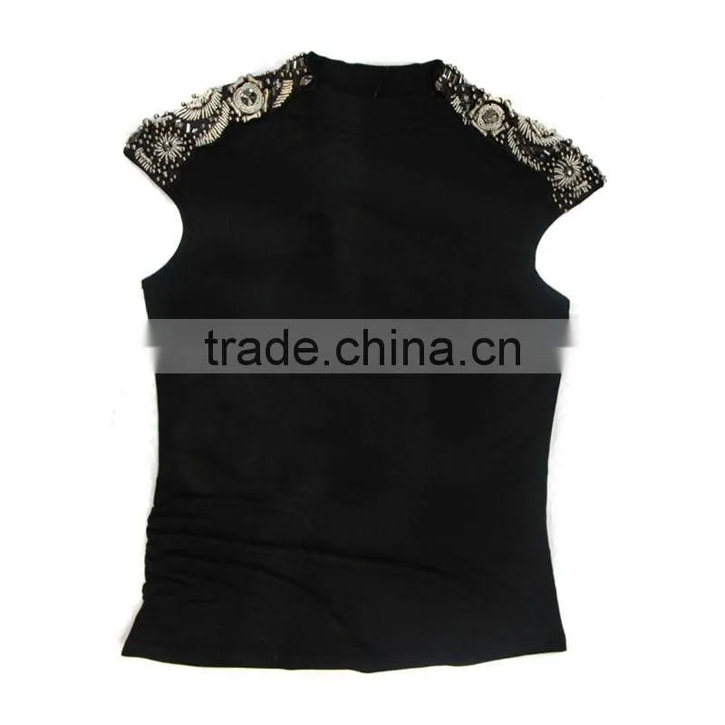 New Fashion Women Wear Casual Short SleeveModal Tops Blouse