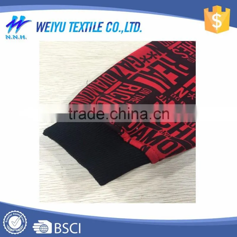 Fashion style custom long sleeve hood t shirts