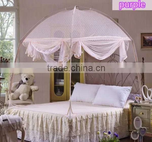 2016 SHUOYANG good quality mosquito net for bed with lace