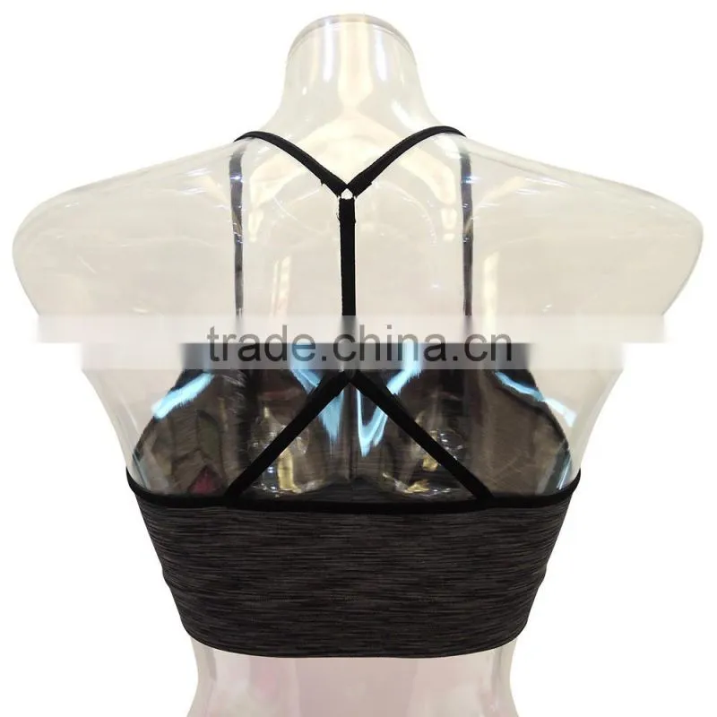 2016 strappy bra top underwear women sportswear bra top seamless underwear