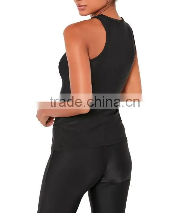 Wholsale Women's Activewear Gym Sports Vest running Gym Jogging Active workout Yoga sets