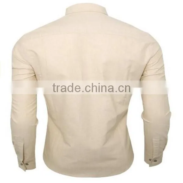 2016 new wholesale Plain Oxford Cotton Button Down custom mens casual dress shirts