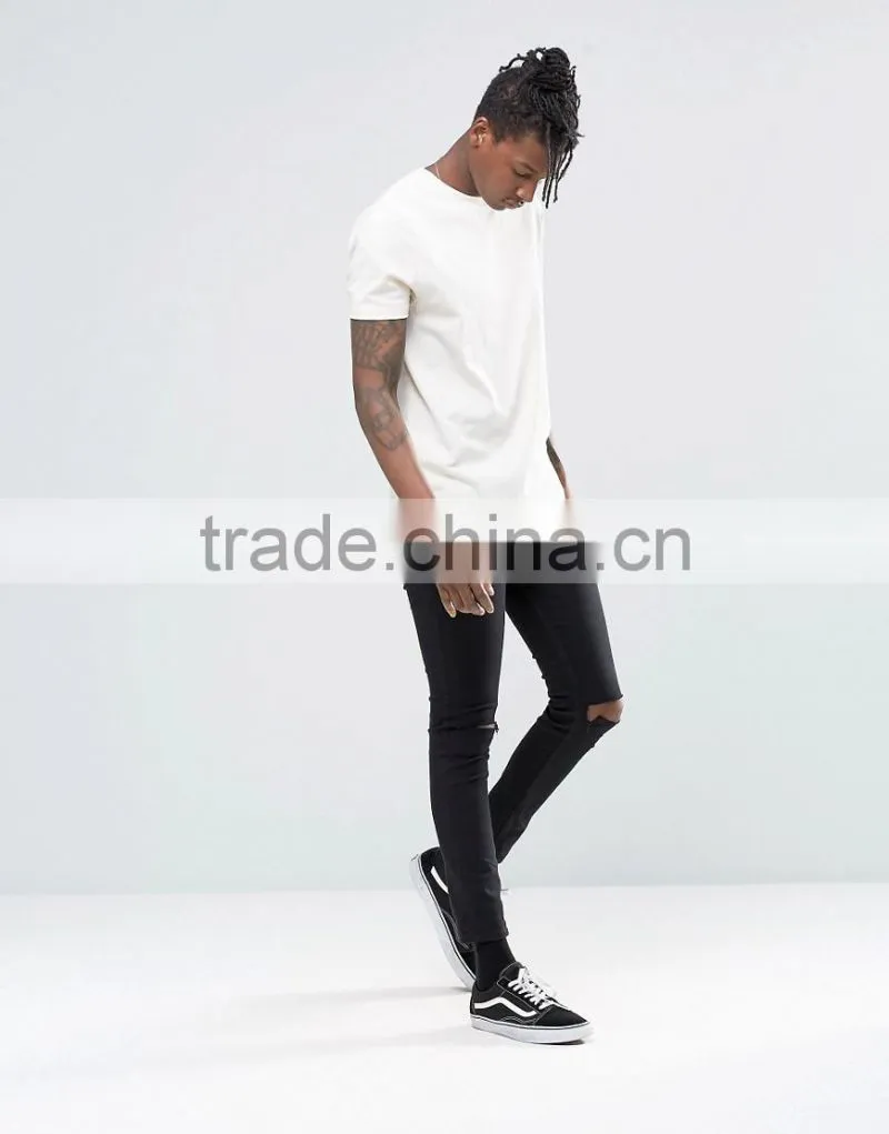 2017 Guangzhou Shandao Factory Price Trendy Custom Your Own Design 180g 100% Cotton O-Neck Short Sleeve Plain White T-Shirts