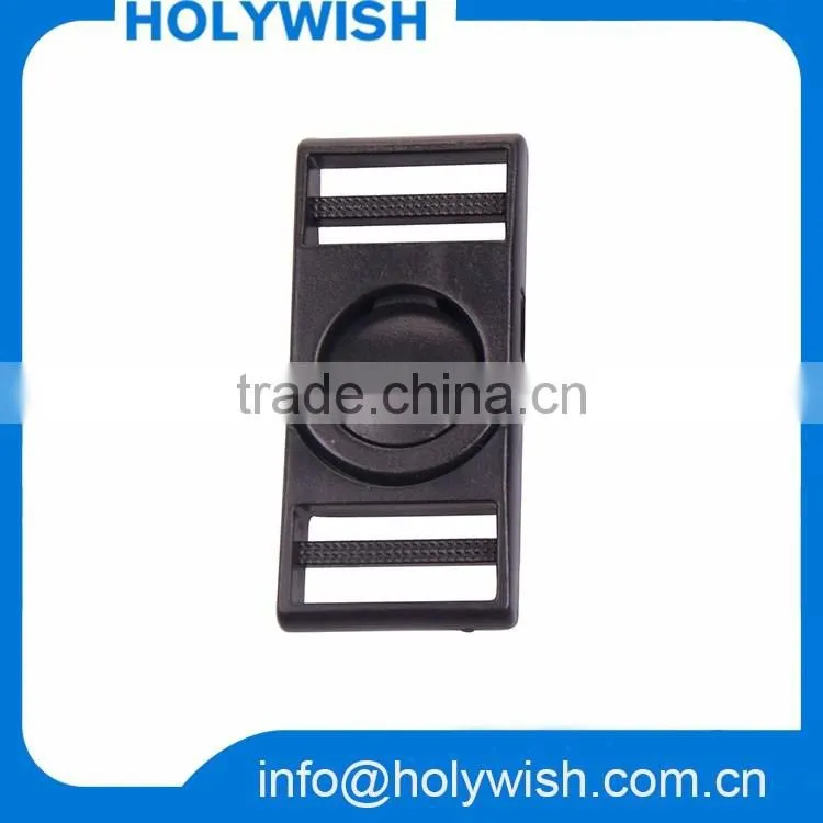 Custom Side Release Black Plastic Bulk Buckle