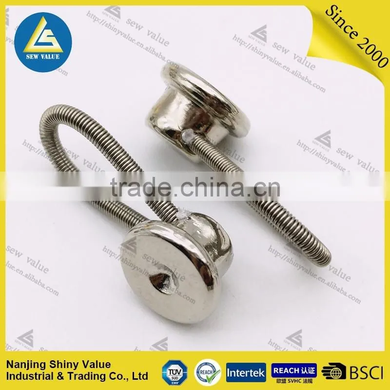Removable metal collar extenders with pit on the surface and elastic in the spring to make higher tension