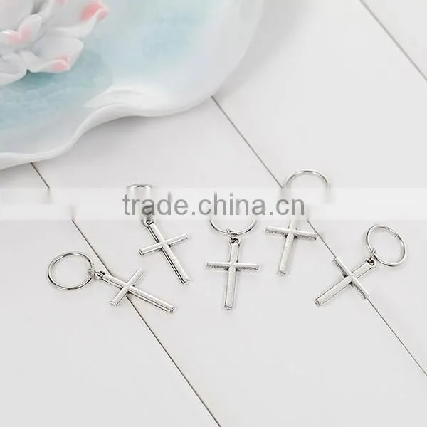Zinc Based Alloy Round Antique Silver Hair Accessories Hair Clips Findings