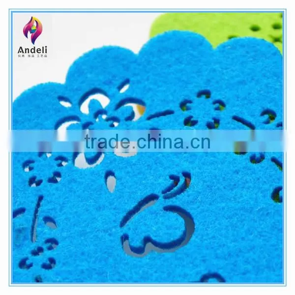 custom kitchen accessory heat protection dinner table plate mat